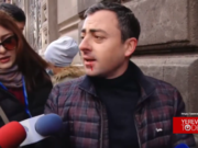 В результате жестких действий полицейских повреждения получил Ишхан Сагателян (видео)