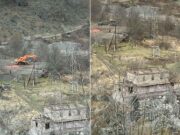 Противник проводит инженерные работы в Воротане
