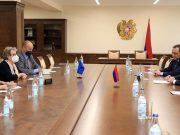 Аршак Карапетян принял руководителя делегации ЕС в Армении