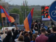Шествие Движения сопротивления от памятника Араму Манукяну – фоторепортаж