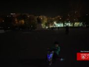 Самый скупой мэр Еревана: площадь Свободы в темноте