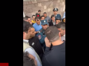 Акция протеста перед офисом ГД: полиция сконцентрировала множество сил