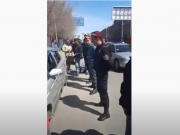 Пашинян в Гюмри: граждане проводят акцию протеста