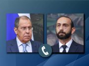 Состоялся телефонный разговор Арарата Мирзояна с Сергеем Лавровым