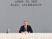 При определении границ следует учитывать также карты 1918 года, когда «Ереван был нашим» — Алиев