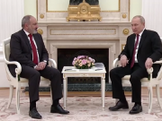 Путин провел встречу с Пашиняном