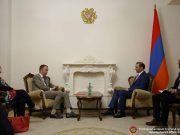 Армен Григорян обсудил с Тойво Клааром вопросы урегулирования отношений между Ереваном и Баку