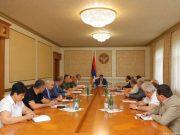 Араик Арутюнян созвал расширенное заседание Совбеза