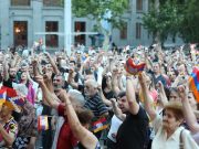 Митинг движения «Сопротивление» на Площади Франции (фото)
