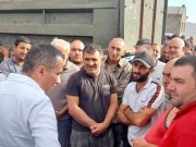 Губернатор Сюника встретился с водителями, перекрывшими сисианский участок дороги Ереван-Мегри