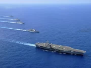 Американской авианосной ударной группе приказано остаться в районе Тайваня — СМИ