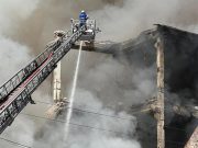 Работы по тушению пожара полностью прекращены — чиновник МЧС