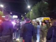 Жители Гюмри перекрыли участок улицы Саят-Нова