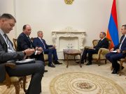 Миссия ОДКБ во главе с Засем встретилась с секретарем Совбеза Армении