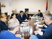 Представители секретариата ОБСЕ встретились с главой общины Горис