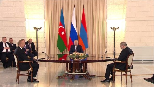 путин пашинян алиев