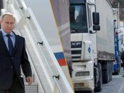 Владимира Путина акцией протеста встретят также и грузоперевозчики