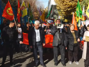 Курды провели акцию протеста перед ООН (видео)