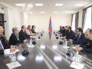 Арарат Мирзоян принял миссию наблюдателей ЕС