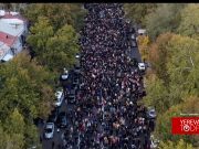 В Ереване прошло шествие единства в поддержку Арцаха — кадры с дрона
