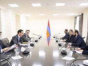 Мирзоян и спецпредставитель генсека НАТО обсудили вопросы безопасности и стабильности на Южном Кавказе