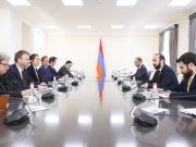 Арарат Мирзоян обсудил с делегацией ЕС вопрос о размещении новой гражданской миссии на границе Армении и Азербайджана