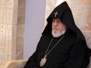 Католикос выразил соболезнования в связи гибелью военнослужащих в воинской части