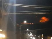 Вспыхнул пожар в районе Черного озера