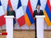 В Ереване проходит пресс-конференция спикеров парламентов Армении и Франции (прямое включение)