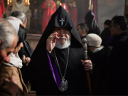 Католикос Гарегин II отслужил поминальную службу по погибшим в пожаре 15 солдатам