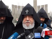 Католикос всех армян вознес молитву за армию и погибших солдат