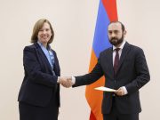 Арарат Мирзоян принял новоназначенного посла США Кристину Куинн