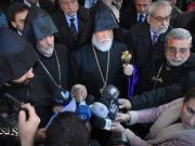 Католикос Великого Дома Киликийского Арам I прибыл с визитом в Алеппо