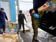 В сопровождении российских миротворцев в Арцах доставлен гуманитарный груз