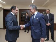 Бывший генсек НАТО прибыл в Ереван