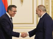 Пашинян принял бывшего генсека НАТО