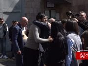 Депутат фракции «Айастан» Мгер Саакян на свободе (видео)