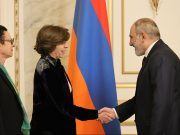Никол Пашинян встретился с главой МИД Франции Катрин Колонной