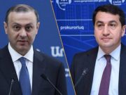 Секретарь Совбеза РА Армен Григорян встретится с помощником президента Азербайджана