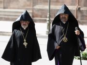 Константинопольский Патриарх Саак Машалян прибыл в Первопрестольный Святой Эчмиадзин