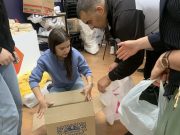 Организация «Голос молодежи» проводит сбор помощи для перемещенных из Арцаха