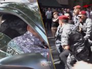 Грубую силу применили полицейские, а арестован Левон Кочарян (видео)