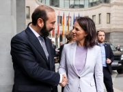 Пресс-секретарь МИД РА Арарат Мирзоян представил коллеге из Германии проект «Перекресток мира»