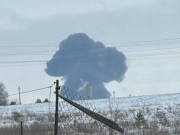 Ил-76 с 65 украинскими пленными потерпел крушение под Белгородом
