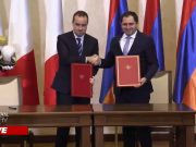 Совместная пресс-конференция министров обороны Армении и Франции (прямое включение)