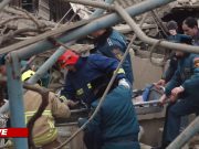 Двоих человек извлекли из-под завалов после взрыва в Эребуни