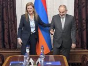 В Брюсселе началась встреча Никола Пашиняна с директором USAID Самантой Пауэр