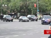 Как граждане встретили кортеж Никола Пашиняна у здания Оперного театра (видео)