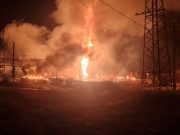 Мощный взрыв прогремел на заправочной станции недалеко от Еревана (видео)