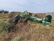 В Егварде потерпел крушение учебный самолет Минобороны Як-52